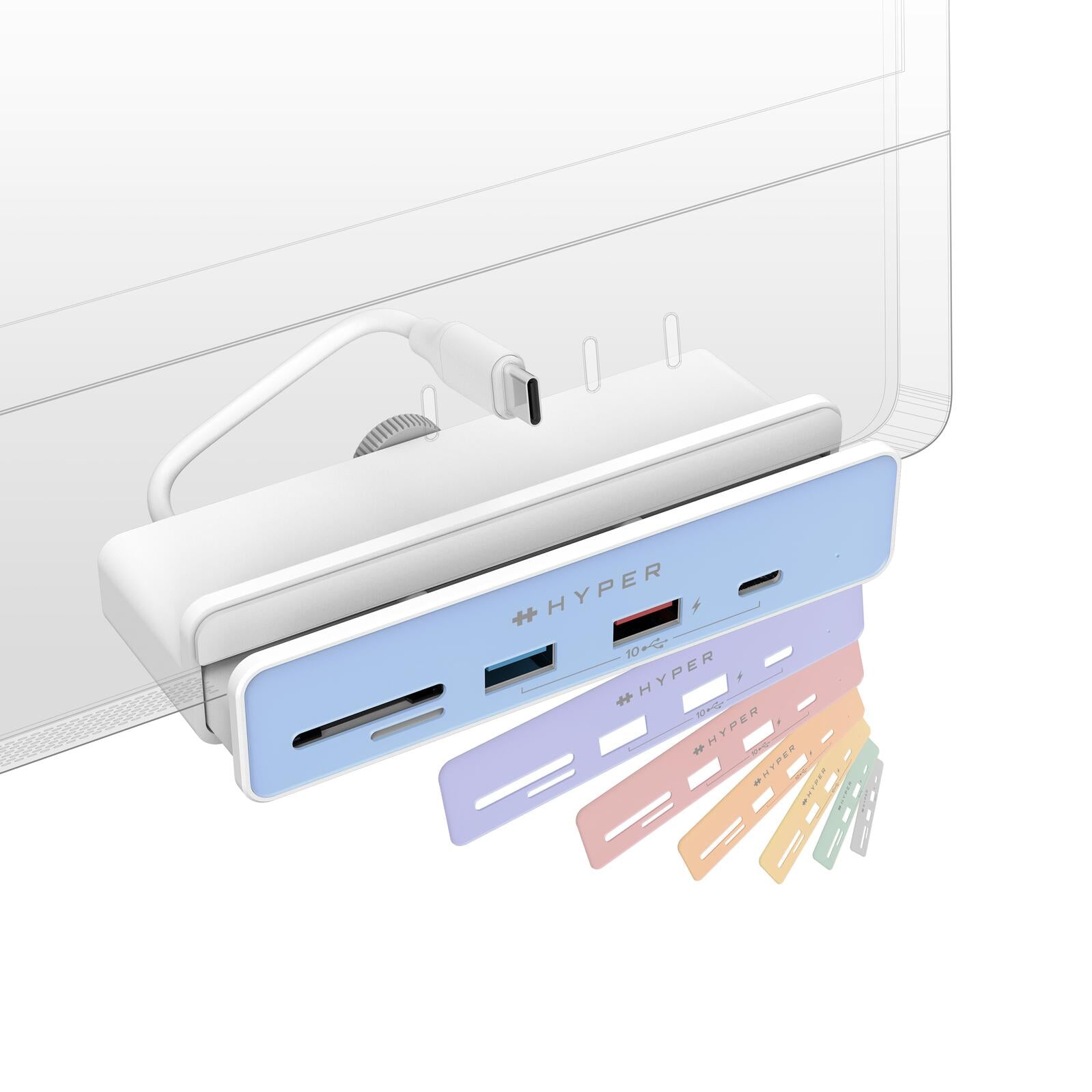 Hyper® HyperDrive USB-C 6-in-1 Hub für iMac Hyper® HyperDrive USB-C 6-in-1 Hub für iMac
